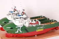 custom made model of 67m Multi Purpose Offshore Vessel